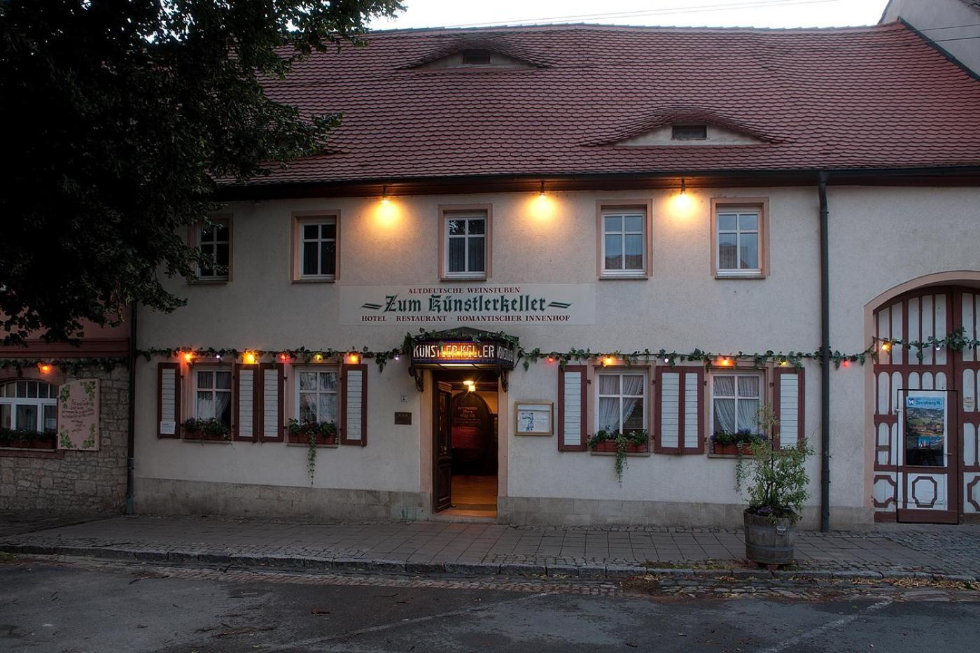 Hotel Altdeutsche Weinstuben Freyburg Exteriör bild